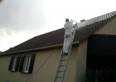 Traitement anti-mousse-hydrofuge sur Plabennec